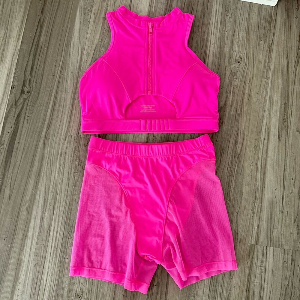 CXIX Dollhaus pink polewear outfit